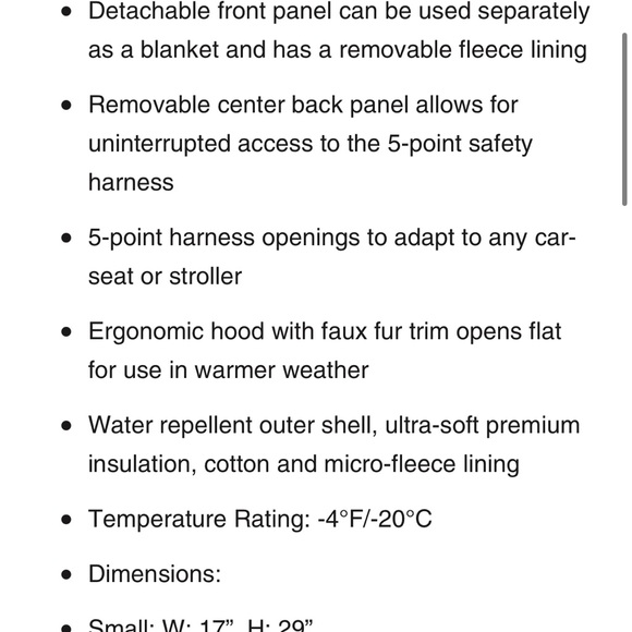 LE SAC IGLOO bunting - Large 18mo- 3T - Picture 8 of 10